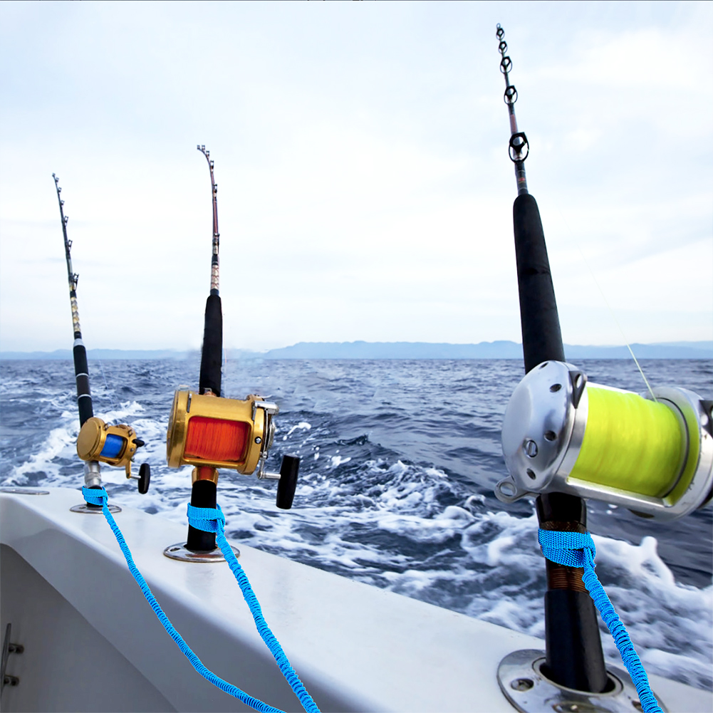 4~1 قطعة حبل تثبيت مجداف الكاي - مراجعة Fishing Kayak Paddle Leash وسعره