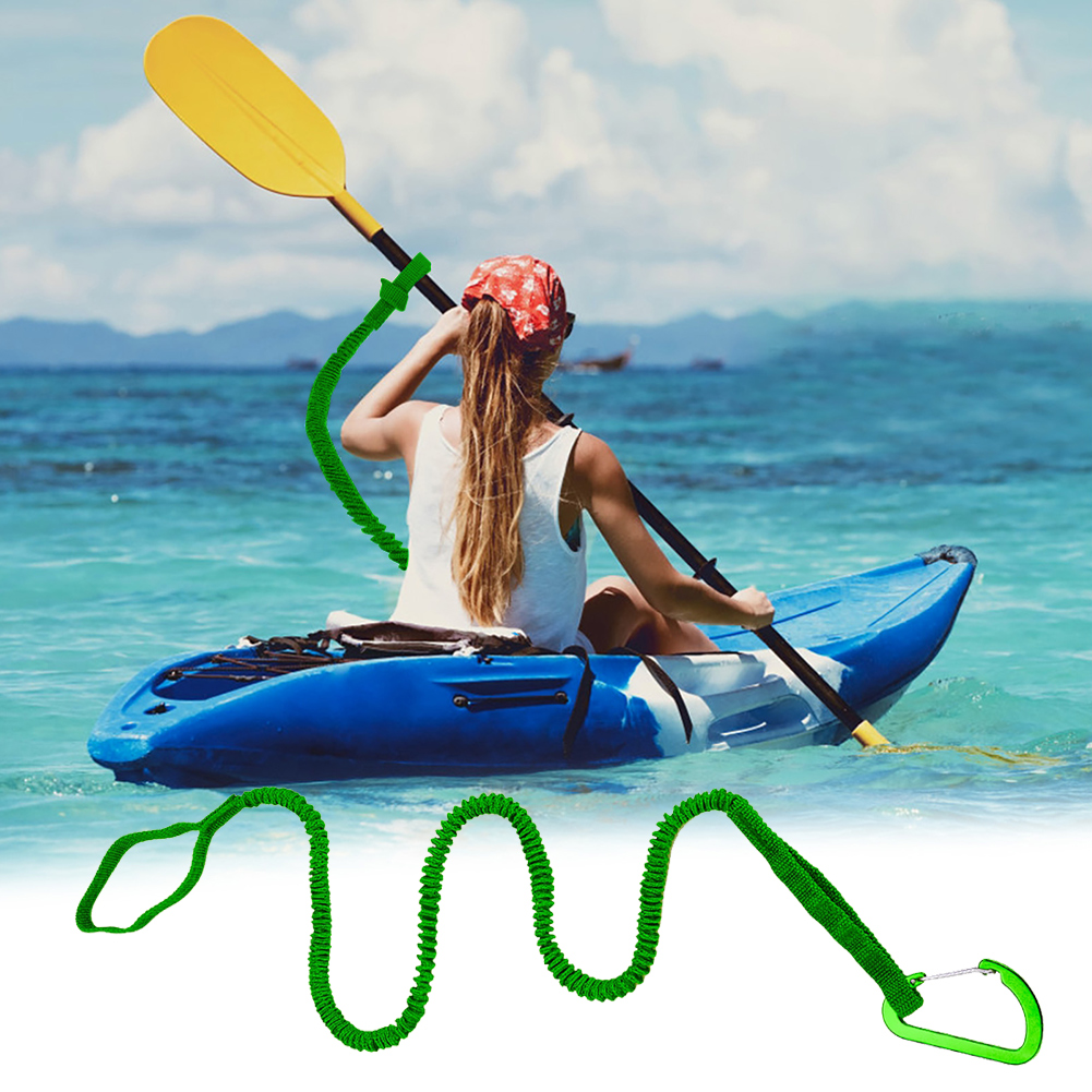 4~1 قطعة حبل تثبيت مجداف الكاي - مراجعة Fishing Kayak Paddle Leash وسعره