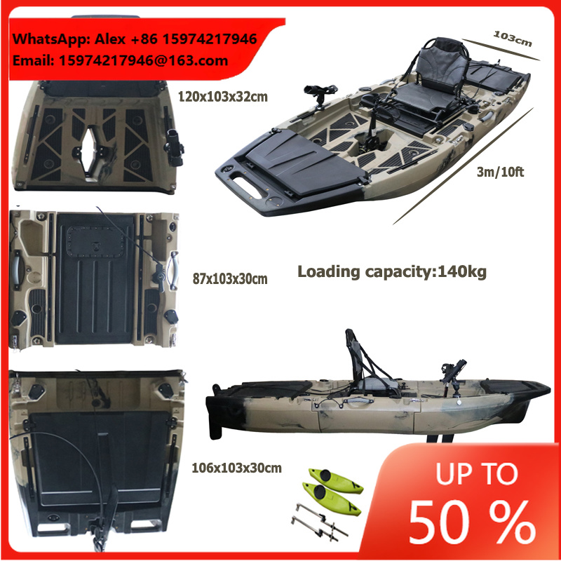 قارب كاياك قابل للطي بطول 10 أ - مراجعة Fishing Kayak Sit In وسعره