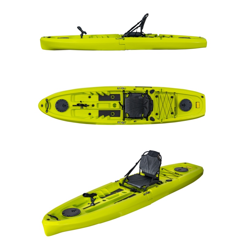 كاياك LSF Novel بطول 3.3 متر ( - مراجعة Fishing Kayak Pedal Drive وسعره
