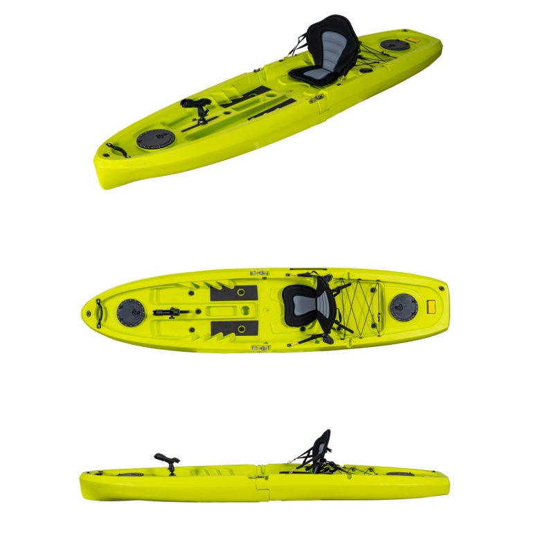 كاياك LSF Novel بطول 3.3 متر ( - مراجعة Fishing Kayak Pedal Drive وسعره